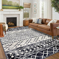 KUTA 6x9 Boho Area Rug for Living Room, Moroccan Washable Kitchen Rugs Non Slip by KUTA