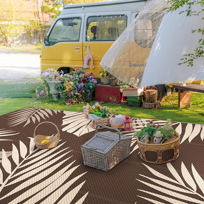 GENIMO Outdoor Rug 9' x 18' Waterproof - Image 3