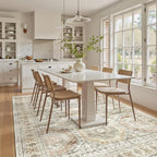 Soalmost 6x9 Area Rug for Living Room Washable 6x9 Non-Slip Modern Rugs for - Image 8
