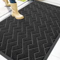 OLANLY Front Door Mat Indoor Outdoor Entrance, Waterproof All-Season, by OLANLY