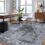 6x9 Area Rugs for Living Room Rug Washable: Abstract Rug for Dining Room - Image 3
