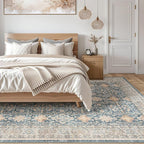 Vintage Living Room Area Rug 5x7 - Image 7