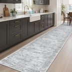 Runner Rug 2'6" x 12' Washable Non-Slip Runner Rugs - Image 3