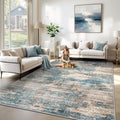XLUEZ 6x9 Area Rugs for Living Room, Washable Modern Abstract Large Area Rug by XLUEZ