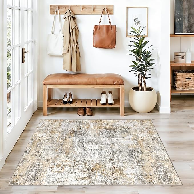 3x4 Modern Entryway Area Rug - Image 4