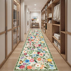 Runner Rug for Entryway: 2.6x14 Kitchen Rugs Non Slip Washable Ultra-Thin Soft - Image 5