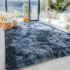 Area Rugs for Living Room 6x9, Ultra Soft Fluffy Rug for Bedroom, Modern Shaggy - Image 7