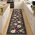 DUKINO 2x8 Runner Rug for Hallway, Washable Kitchen Runner Rug by DUKINO