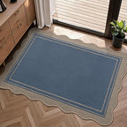 Easy Jute Kitchen Rug 2x3 Front Door Mat Washable Non Slip Entryway Rug by Zeeinx