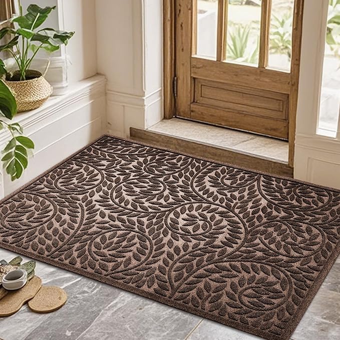 Bulijojo Front Door Mat Entrance, Durable Heavy Duty Welcome Mat, Thick by ShowYourStyle