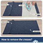 BEQHAUSE Kitchen Rugs and Mats 2PCS, Non-Slip Kitchen Mats - Image 9