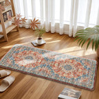 Boho Kitchen Mats for Floor 2 Piece Set Anti Fatigue Cushioned PVC Kitchen Rugs - Image 7