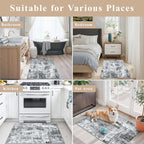 2x3 Washable Non-Slip Area Rug - Image 3