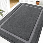 OLANLY Front Door Mat Indoor Outdoor Entrance, Waterproof All-Season, by OLANLY