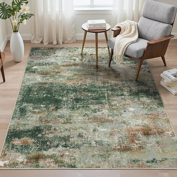 BEIMO Area Rugs 8x10 for Living Room Bedroom, Modern Abstract Machine Washable - Image 2
