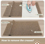 BEQHAUSE Dirt Trapper Door Mat 24" x 36", Non-Slip Washable Doormats Entrance - Image 9