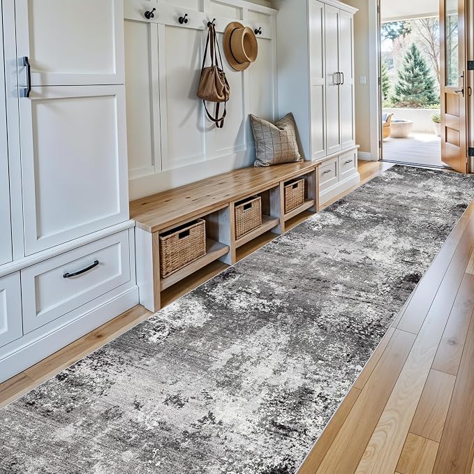 3x15 Ft Long Hallway Runner Rug – Non-Slip Washable Kitchen Floor Rug - Image 3