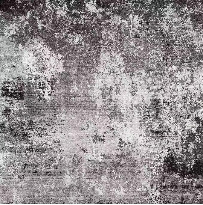 Square Rug 4x4 for Entryway Washable – Non-Slip Small Throw 4ft Area Rug for by BYYVOORugsforYourHome