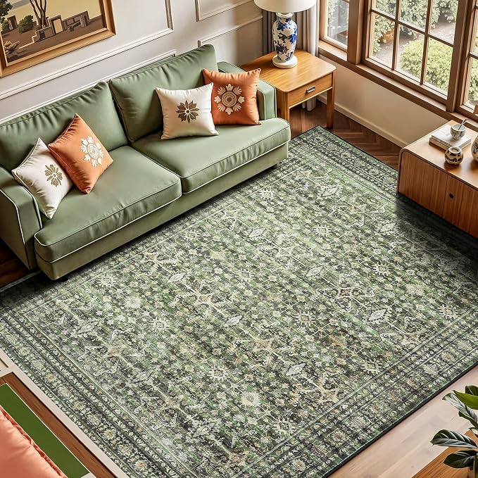 Lofus 5x7 Area Rug for Living Room, Soft Boho Carpets for Bedroom Dining Room by Lofus