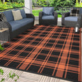 GENIMO Waterproof Outdoor Rug for Patio Clearance, Lightweight RV Camping Mat by GENIMO