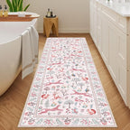 DUKINO 2.6x8 Rug for Hallway, Washable Kitchen Runner Rug - Image 9