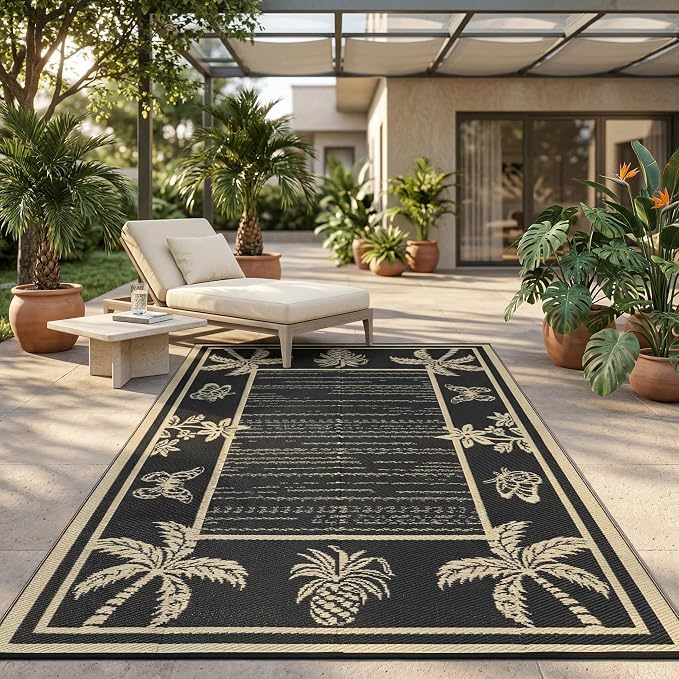 Garvee Outdoor Rug 5x8 Waterproof - Image 2