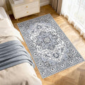 3x5 Area Rugs Living Room: Washable Vintage Rug Large Non-Slip Stain Resistant by JessibouAreaRug