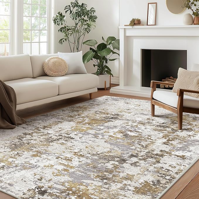 BEIMO Area Rugs 8x10 for Living Room Bedroom, Modern Abstract Machine Washable - Image 3
