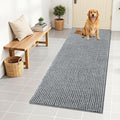 OLANLY Dog Door Mat for Muddy Paws 59x24, Ultra Absorbent Chenille Mud Doormat by OLANLY