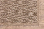 CAMILSON Indoor and Outdoor Runner Rug Natural Herringbone Seagrass Boho Design - Image 5