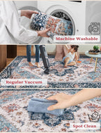 SERISSA Runner Rug for Hallways, 3x10 Washable Non Slip Kitchen Runner Rug - Image 3