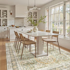 Soalmost 6x9 Area Rug for Living Room Washable 6x9 Non-Slip Modern Rugs for - Image 3