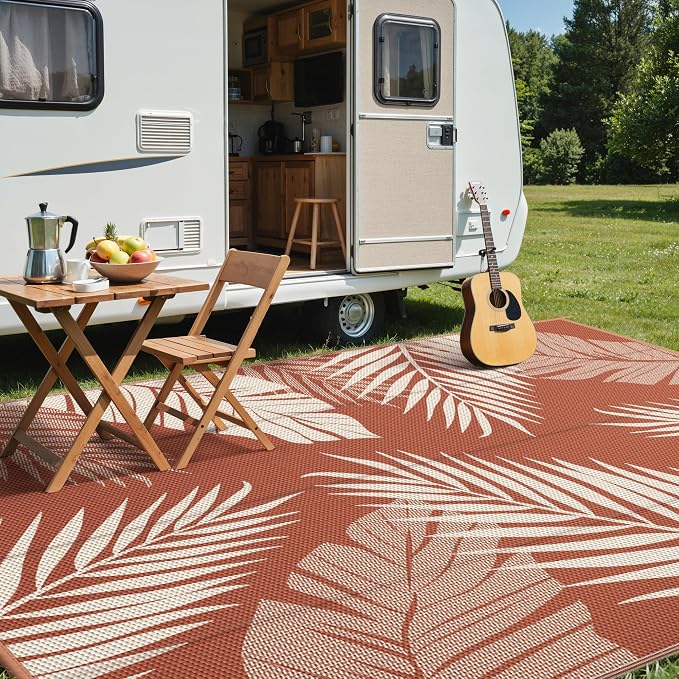 GENIMO Outdoor Rug 10' x 14' Waterproof - Image 3