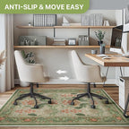 48"x60" Office Chair Mat for Hardwood Tile Floor, Under Desk Carpet Protector - Image 4