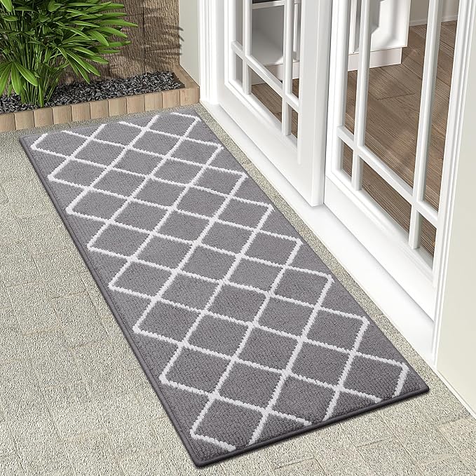 Finchitty Indoor Door Mat, Dirt Resistant and Absorbent, Low-Profile, Washable by Finchitty