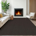 EARTHALL Washable Area Rugs 6x9 Ft Non Slip Living Room Rugs Cotton Rubber by EARTHALL