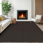 EARTHALL Washable Area Rugs 6x9 Ft Non Slip Living Room Rugs Cotton Rubber by EARTHALL