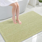 OLANLY Large Bathroom Rugs 47x32, Extra Soft Absorbent Chenille Bath Rugs by OLANLY