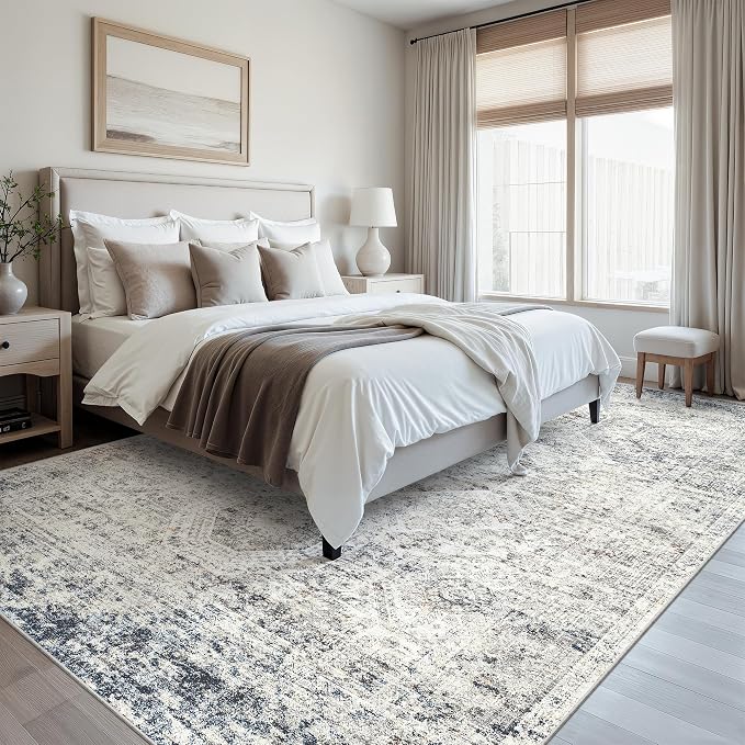 Soalmost Washable Area Rug 8x12, Large Soft Rugs - Image 3