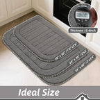 BEQHAUSE 24x40 Inch Kitchen Rug Mat Durable Kitchen Rugs Non-Slip Washable - Image 3