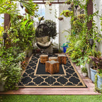GENIMO Outdoor Rug 8' x 10' Patio Waterproof, Foldable Reversible Plastic Straw - Image 5