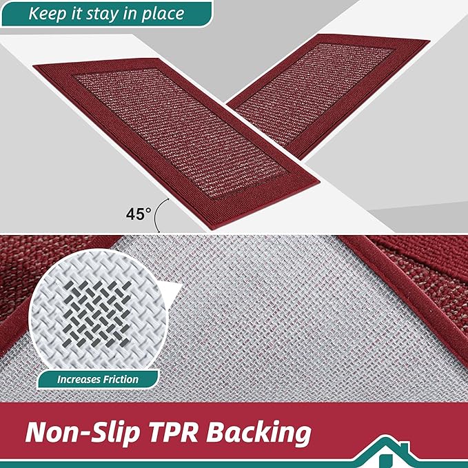 BEQHAUSE Indoor Door Mat 32" x 48", Dirt Trapper Door Mats Non-Slip Entryway - Image 4