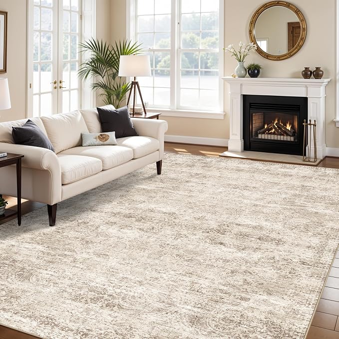 TOPRUUG Washable Oriental Area Rug by TOPRUUG
