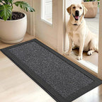 BEQHAUSE Indoor Door Mat 20" x 48", Dirt Trapper Door Mats Non-Slip Entryway by BEQHAUSE