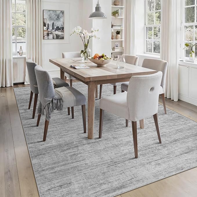 Area Rugs 9x12 for Living Room, Non-Slip Backing Machine Washable Rugs - Image 8