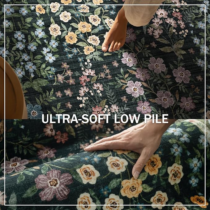 Area Rugs 9x12 Living Room: Washable Rugs - Image 5