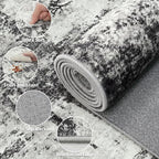 9x12 Area Rugs Living Room Rugs: Large Washable Rug - Image 7