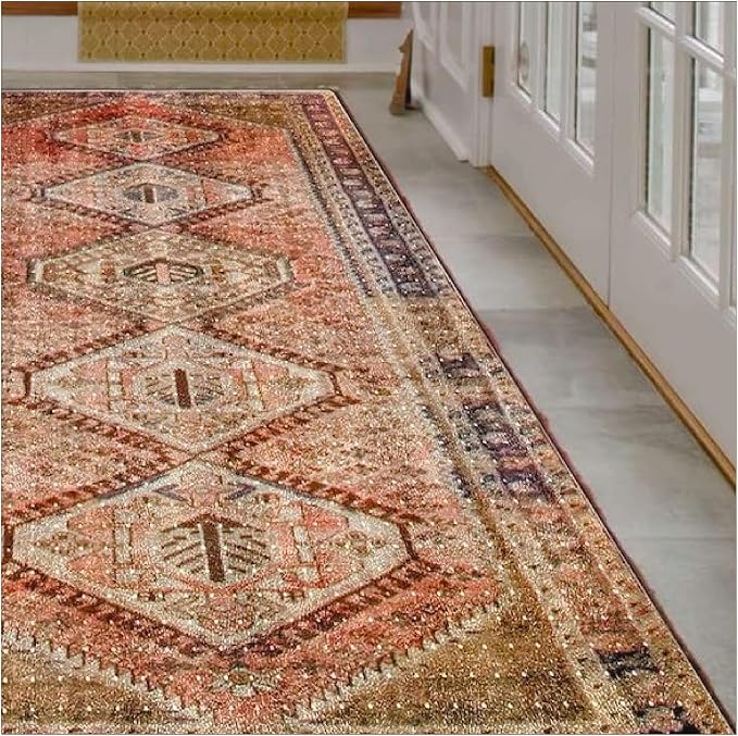 Clear Carpet Runner, USA Made, 24 x 36 Inch, 2mm Thick Cleated Vinyl, Plastic - Image 2
