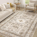 Vintage Living Room Area Rug 5x8 by COTILED