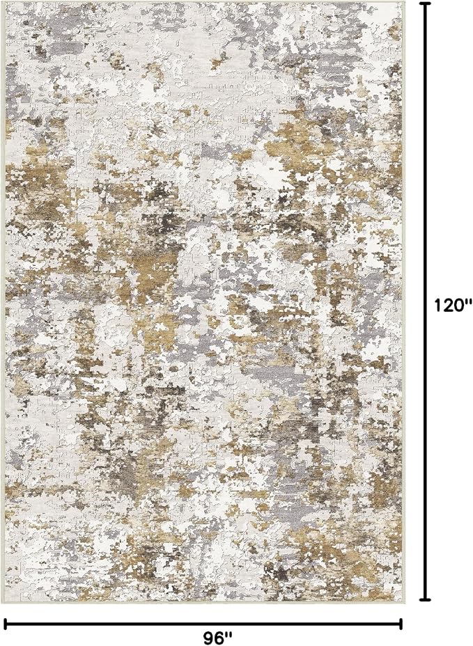 BEIMO Area Rugs 8x10 for Living Room Bedroom, Modern Abstract Machine Washable - Image 2